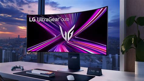 curved gaming monitor|LG UltraGear 45GX950A.